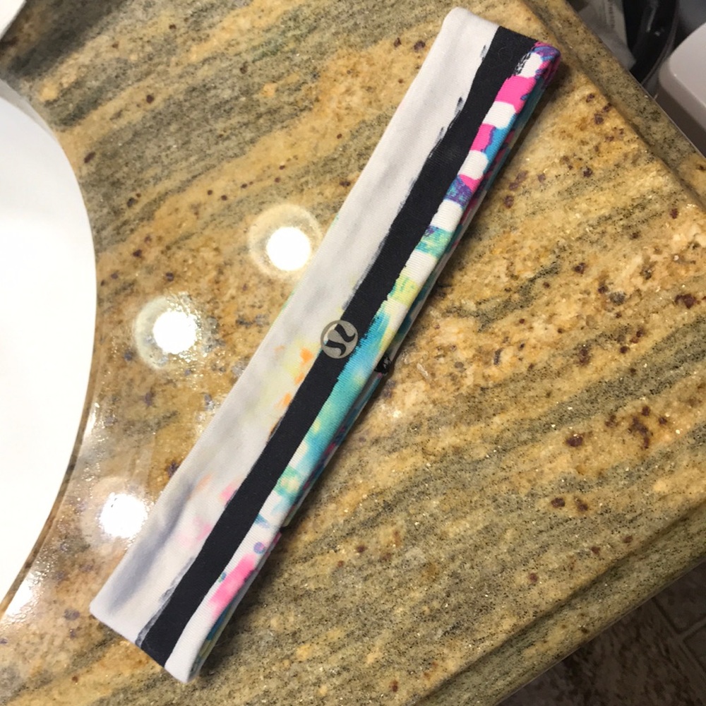 Lululemon multicolored headband